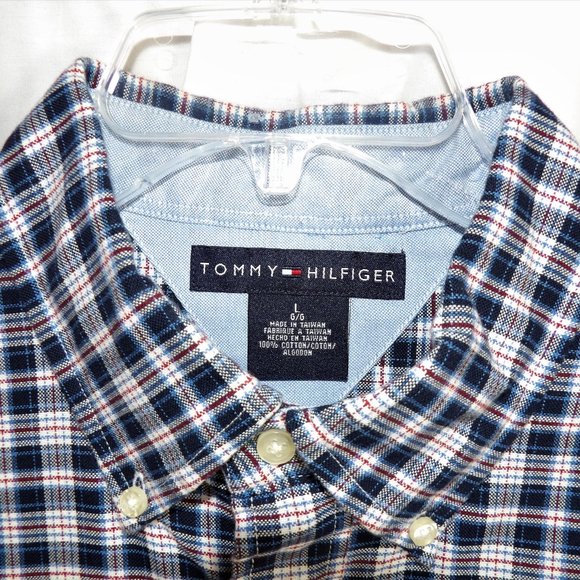 Men's Tommy Hilfiger Button Down Shirt / Size L - Picture 4 of 6